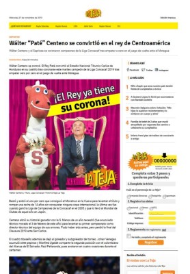 Prensa de Costa Rica: 'Hegemonía tica' y 'La S reina en la Liga Concacaf'