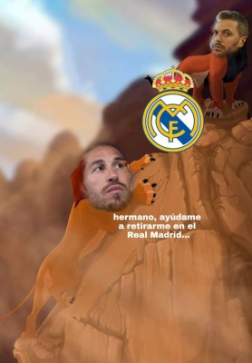 Los memes del adiós de Sergio Ramos donde destrozan a Florentino Pérez y al Real Madrid