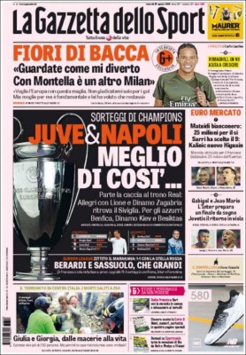 Portadas de los diarios deportivos en el mundo este viernes 26 de agosto