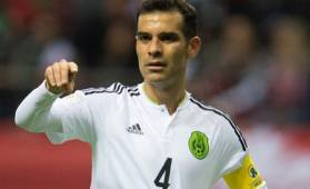El defensor Rafa Márquez es el gran capitán de la selección mexicana.