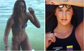 La nadadora colombiana Isabella Arcila ha enamorado en los Juegos Centroamericanos y del Caribe Barranquilla 2018.