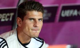 Mario Gómez de 28 años, suma 25 goles en 59 partidos con la selección de Alemania. (Foto: Agencia/Archivo)