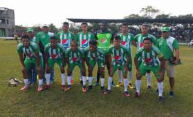 El Yoro FC está siendo goleado por el INFOP que está logrando el pase a la final de la Liga de Ascenso.