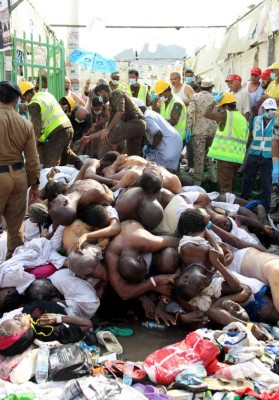 FOTOS: Dolor y muerte se vive en Arabia Saudita tras tragedia de peregrinos