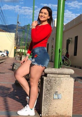 Así es Malubi Paz, el nuevo amor del futbolista hondureño Romell Quioto