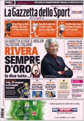 Las portadas de los diarios deportivos en el mundo