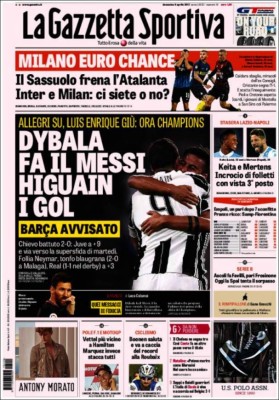 Así amanecieron las portadas de los diarios deportivos internacionales