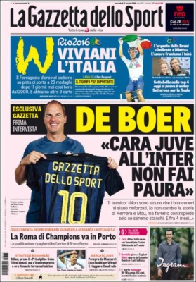 PORTADAS: Lo que amaneció diciendo el mundo deportivo hoy miércoles 17 de agosto