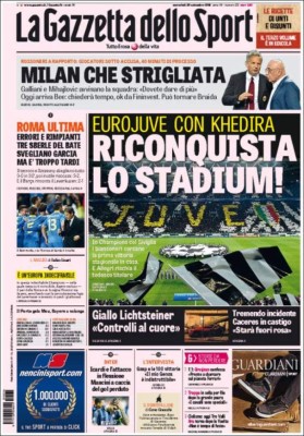 Las mejores portadas de los diarios deportivos en el mundo