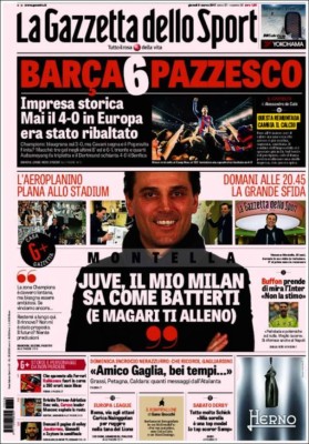 La prensa internacional se rinde a la 'noche mágica' del Barcelona