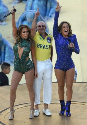 Espectacular inauguración de ceremonia de Brasil 2014