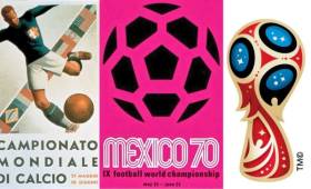 Hacemos un repaso por los logos de todos los mundiales.