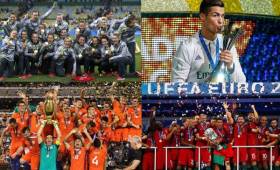 Las postales más simbólicas del mundo del fútbol en el año 2016.