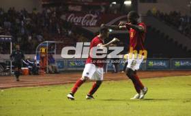 Cristian Gamboa anotó elrimer gol de Costa Rica ante Venezuela. (Foto: Steban Castro - DIEZ).