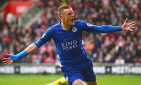 Vardy es actualmente el máximo artillero de la Premier League, con 13 goles, cuatro más que el belga Romelu Lukaku, del Everton.