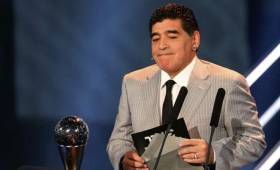 Diego Armando Maradona habló tras la sanción que le impusieron a Lionel Messi.