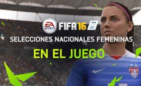 Alex Morgan, delantera americana de 26 años de edad, es la cara principal de la Liga Femenina en FIFA 2016.