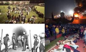 Las tragedias que han manchado de luto estadios alrededor del mundo.