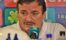 El director técnico de la selección de Costa Rica habló en conferencia de prensa previo al juego de este martes. (Foto: Dennis Fajardo - DIEZ)