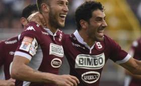 Francisco Calvo y Fabrizzio Ronchetti fueron los encargados de las anotaciones de la victoria del Saprissa ante Santos.