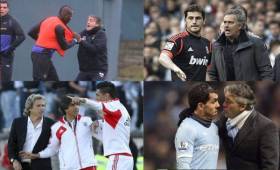 Jugadores y técnicos conflictivos que se han enfrentado en el fútbol.
