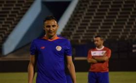 Keylor Navas mostró buen semblante durante la práctica en el Independence Stadium. (Foto: Jeison Solano - DIEZ )