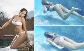 La esposa de Keylor Navas encendió la redes sociales con las fotografías que ha subido en sus redes sociales.