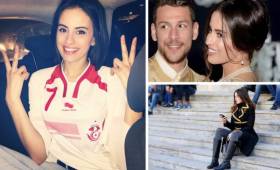 Amira Al Jaziri es la esposa del futbolista Youssef Msakni.