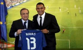 Keylor Navas fue presentado en el Real Madrid el 3 de agosto del 2014, tras un gran Mundial realizado con Costa Rica.