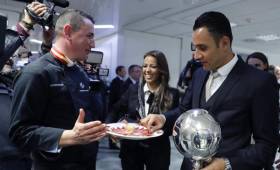 Keylor Navas recibió un premio más en su carrera deportiva, el tico pasa un gran momento en el Real Madrid. (Foto: EFE)