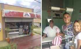 Keylor Navas y su esposa disfrutan en Pérez Zeledón, Costa Rica de unas vacaciones. (Fotos: La Teja)