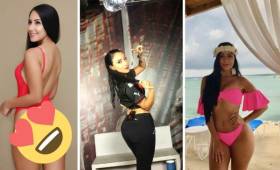 La modelo, empresaria y presentadora costarricense Steph González no esconde su amor por Liga Deportiva Alajuelense.