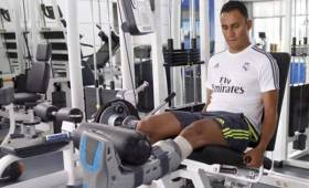 Keylor Navas trabaja fuerte para poder estar en la pretemporada del Real Madrid. (Foto: Keylor Navas)