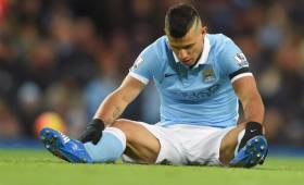 El ''Kun'' Agüero salió del terreno de juego gracias a un golpe en el tobillo recibido al minuto 64 contra el Southampton.