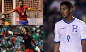 Máximas figuras en sus selecciones, infaltables en el once ideal de Concacaf.
