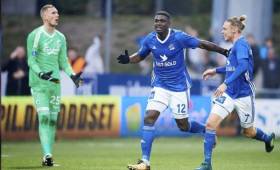 El delantero costarricense Mayron George no se cansa de anotar en el balompié de Dinamarca. (Foto: CRHOY)