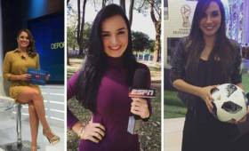 Las bellas periodistas ticas engalanarán las canchas del fútbol tico.