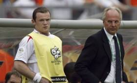Sven-Göran Eriksson dirigió a Wayne Ronney en el mundial de Alemania 2006.