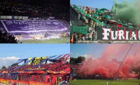 La pasión del fútbol centroamericano se refleja en una sola imagen.