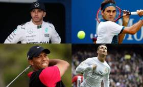 Grandes deportistas referentes en su disciplina que perciben grandes ingresos anualmente y acumulan grandes fortunas.