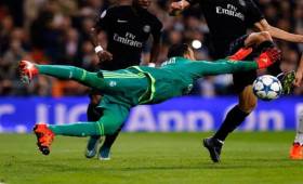 Navas se prepara para el juego de hoy ante la Roma.