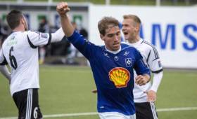 Pablo Punyed ya ha celebrado anotaciones en el fútbol de Islandia.