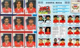La fiebre del álbum Panini regresó. Durante los mundiales en los que ha participado Costa Rica 10 jugadores aparecieron en el coleccionador, pero no fueron al mundial. Dato: La Nación.