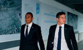 Keylor Navas y James Rodríguez tienen una buena relación como compañeros.