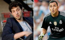 Matt Márquez (izq) será el encargado de representar a Keylor Navas en su película 'Hombre de fe'.