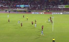 Los medios panameños dudaron de la acción donde fue anulado el gol de su selección ante Trinidad y Tobago. (Foto: TVMAX)