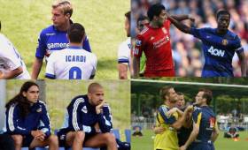 Las peores peleas y enemistades dentro de un camerino de un equipo de fútbol.