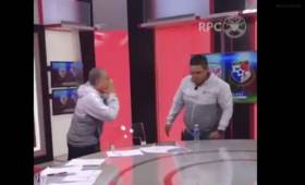 Los narradores panameños de RPCTV no ocultaron la emoción que vivieron en el juego ante Gales. (Foto: RPCTV)