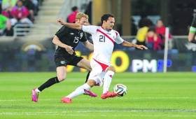 Marco Ureña será la referencia en ataque de Costa Rica en la Copa América.