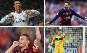 Los jugadores que más kilómetros han recorrido en su carrera según diario Marca.